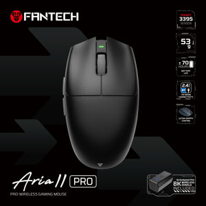 Fantech ARIA II PRO XD7V2P 8K Wireless Gaming Mouse