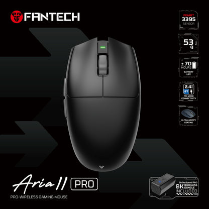 Fantech ARIA II PRO XD7V2P 8K Wireless Gaming Mouse