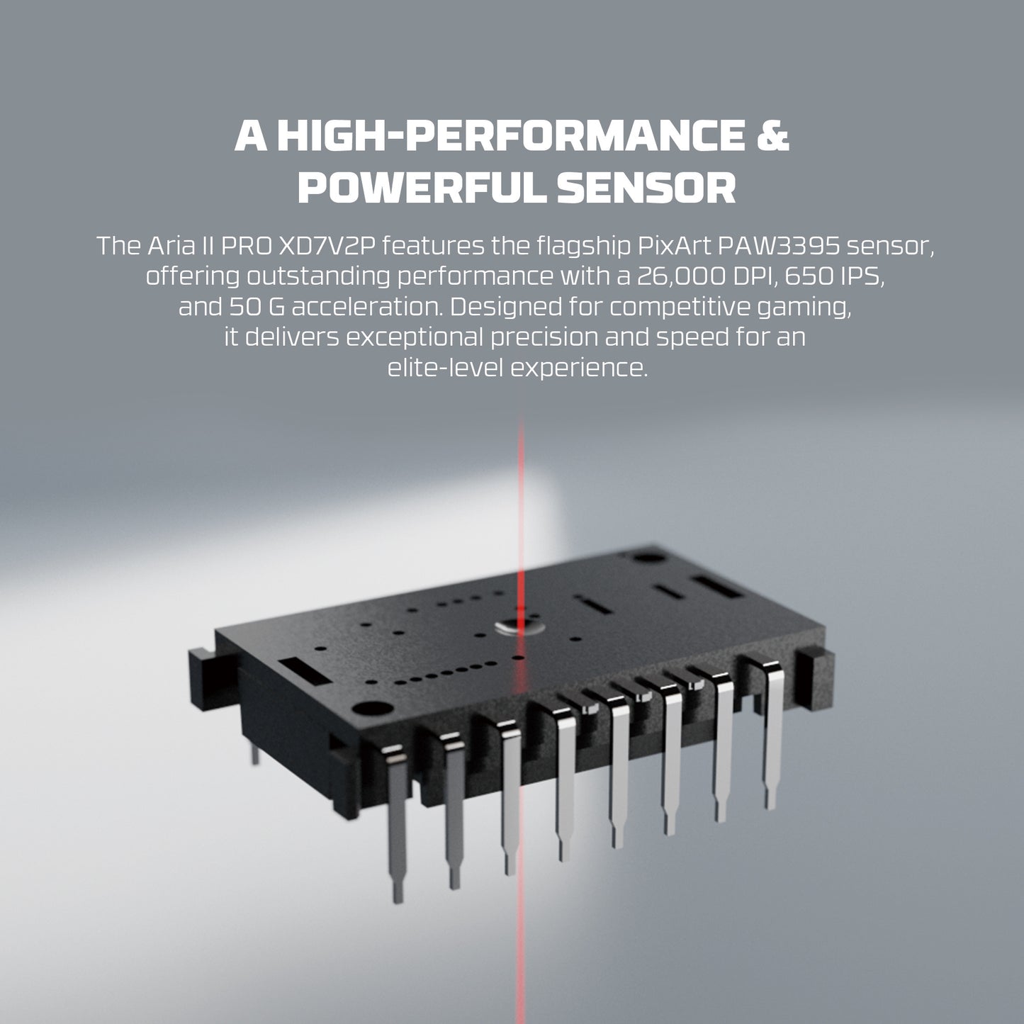 Fantech ARIA II PRO XD7V2P 8K Wireless Gaming Mouse