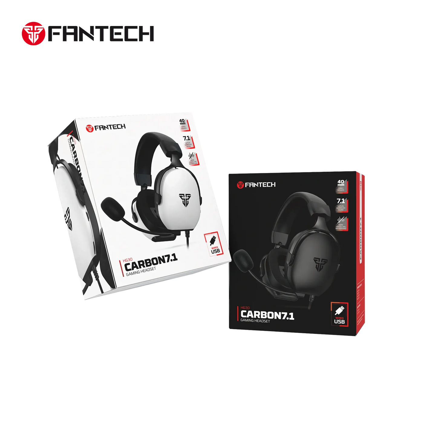 FANTECH HG30 CARBON 7.1 II GAMING HEADSET