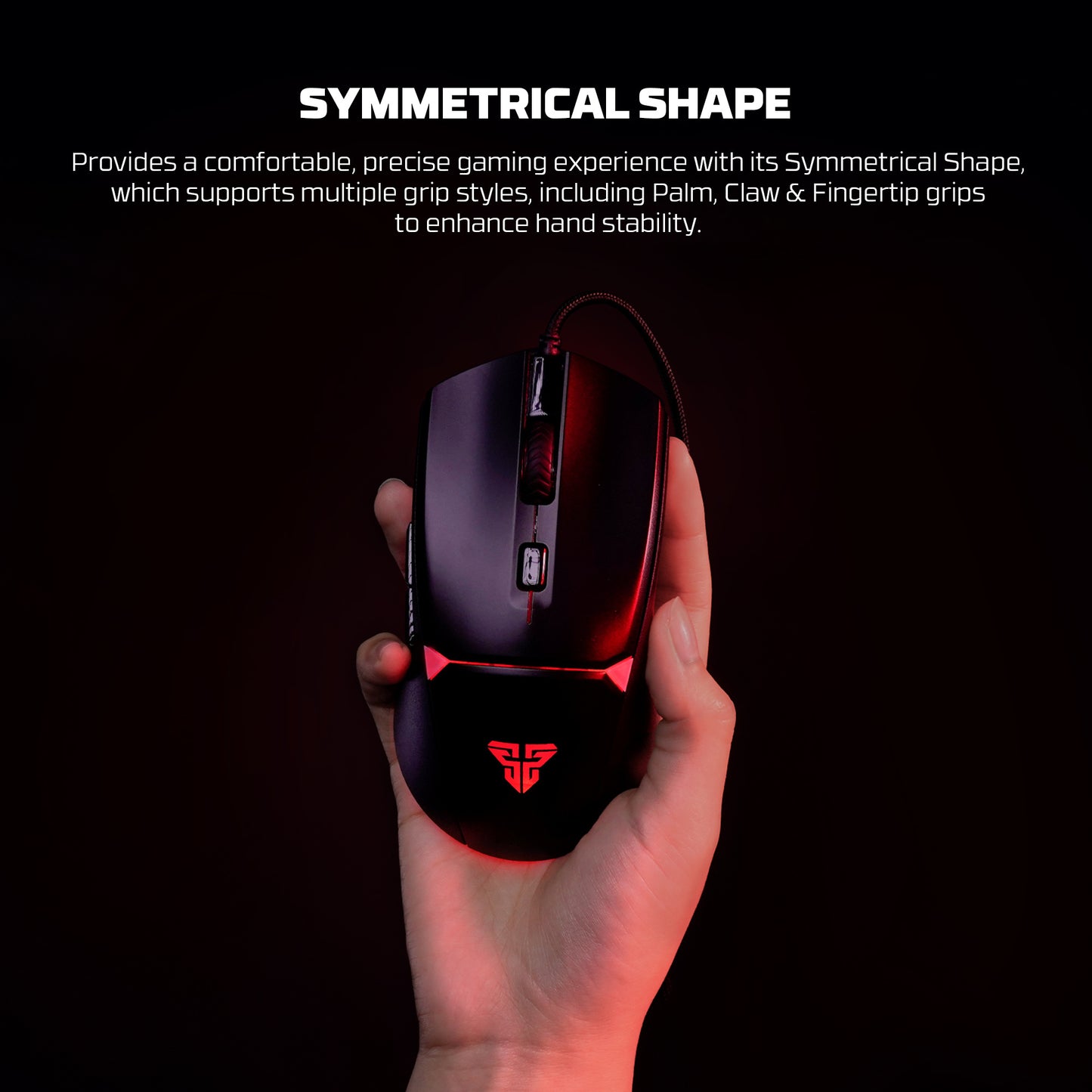 Fantech VX7V2 CRYPTO II Precision Wired Gaming Mouse